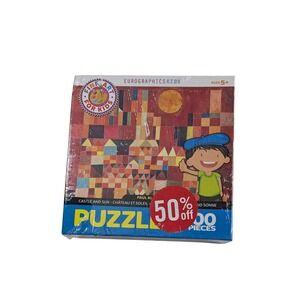 Eurographics Kids Paul‎ Klee Castle and Sun 100 Piece Fine Art Jigsaw Puzzle NEW